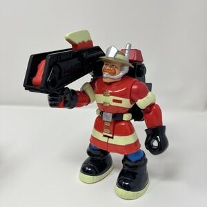 2000 Fisher-Price Rescue Heroes Night Squad Billy Blazes